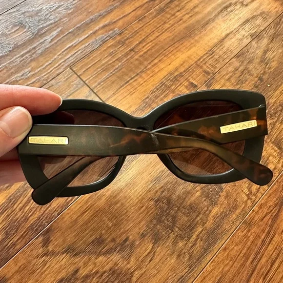 Tahari Large Cat Eye Sunglasses- TH558 - Picture 2 of 5